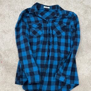 Black Checkered Shirt